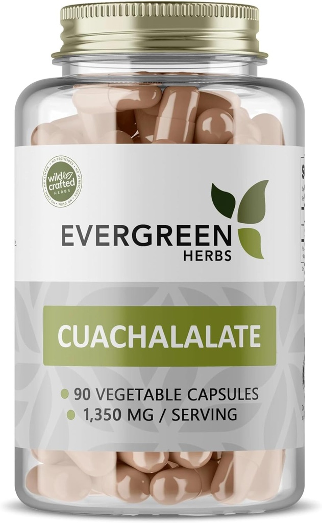 Cuachalalate Herb (Amphipetyglum Adstringens) - Resealable Stand Up Pouch para garantizar la frescura! (Capsules)