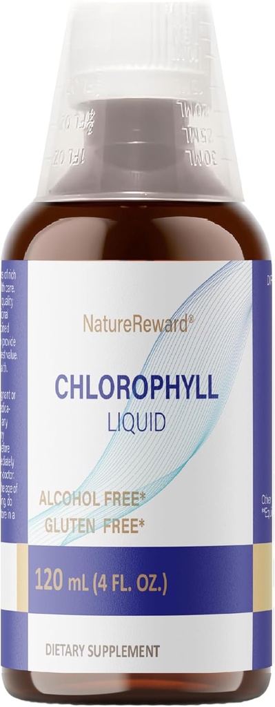 Chlorophyll Liquid, 120 ml,4 Month Supply Liquid Chlorophyll Supplement for Internal Deodorizer,Men and Women