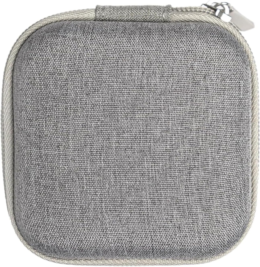 Multi-Functional Eye Drops, Medicine & Travel Accessories Organizer - Hardshell EVA Caja de carga compacta - Bolsillo de malla para píldoras diarias, baterías de cables carga por expertos clínicos
