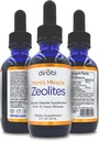 Mimi's Miracle Zeolites: Metal pesado Detox Zeolite suplemento gotas con 70 minerales de rastro para adultos & niños - Apoya la Restauración Celular, Immune & Digestive Tract Health (2 oz Bottle, 30 Day Supply)