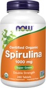 AHORA Alimentos Spirulina doble fuerza, 1000 mg orgánico - 240 tabletas