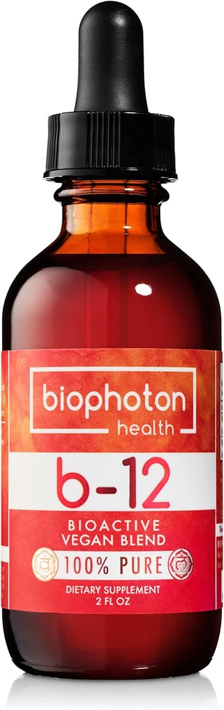 Liposomal Vitamina B12 Suplemento líquido - Bioactive Methyl Blend - Vegan " Non GMO - Organic Glycerin " Sugar Free (2 Fl Oz)