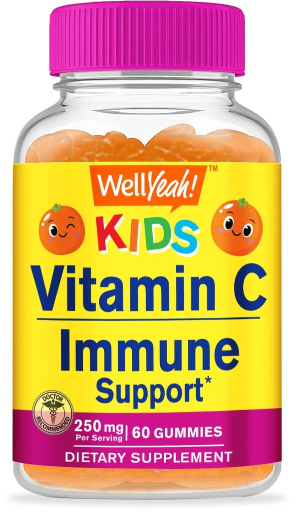 BuenoSí Niños Vitamina C Gummies (250mg) - 60 Gummies