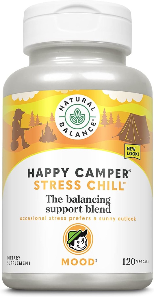 Saldo Natural Happy Camper Stress Breaker Silencio 120 VCaps