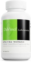 DaVinci Labs Spectra Mujer - Suplemento dietético para apoyar la salud de los huesos y las necesidades de las mujeres - con vitaminas, minerales, calcio, beta caroteno, L-Cysteine, Grape Seed Extract, y más - 240 Tablets