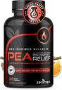 Palmitoylethanolamide (Pea) 600mg - Testado de terceros - con Luteolina, Barco de sauce blanco, Magnesio - Apoyos Immune saludable " Nervous Systems, Joints " Sciatic Alivio Nerve - 60 cápsulas Vegan