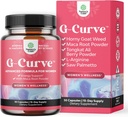 Natures Craft G Curve Horny Goat Weed for Women - Invigorating Feminine Blend with Maca Root Mujer and Tribulus Terrestris Enhanced Energy Mood Performance