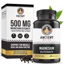 Antiguo Bliss Magnesium Glycinate for Muscles & Nerves, Digestive & Immune Support Supplement, Magnesium Supplement for Women &amp; Men (60 Capsules)