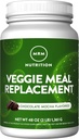 MRM Nutrición Veggie Meal Reemplazo Protein ← Chocolate Mocha Flavored Ø 22g proteína basada en plantas completas Silencio Meal on-the-go ← Hambre mediado Silencio fórmula macronutriente equilibrada tención 28 porciones