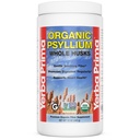 Yerba Prima Orgánica Psyllium Whole Husks 12 oz - Natural Dietary Fiber Supplement, Non GMO, Gluten Free, Keto y Vegan Friendly for Regularity Support, Unflavored