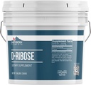 Elementos terrestres D-Ribose 1 Gallon, Puro " Undiluido, Suplemento dietético