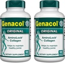 Genacol Original – Suplemento colágeno con péptidos ultra-hidrolyzed para soporte de salud conjunto, valor Duo-Pack, 360 cápsulas (120-Day Supply)
