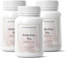 Nourished AndroEase Plus - Natural Balance Suplemento para Mujeres - Fórmula Vegana con Zinc & Saw Palmetto - 180 cápsulas para el bienestar diario " Vitality - Made in USA