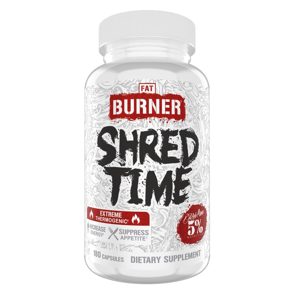 5% Nutrición tiempo de trituración quemador de grasa ← té verde, grano de café, Cayenne, Theobromine, GBB peru Appetite Suppression ← 30 Servings (180 cápsulas)