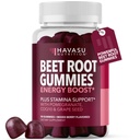 Beet Root Gummies with COQ10 & Pomegranate - Nitric Oxide Supplement for Men and Women - Beetroot for Endurance, Performance, Recovery - Vegan, Non-GMO, Gluten Free - Mixed Berry Flavor, 30 Conde