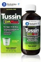 Reliable-1 Laboratorios Tussin DM MAX Suppressant, Reduce la tos " Congestión de pecho, Thins/Loosens Mucus, Adult Strength Non-Drowsy, 8 FL OZ (237 ML)