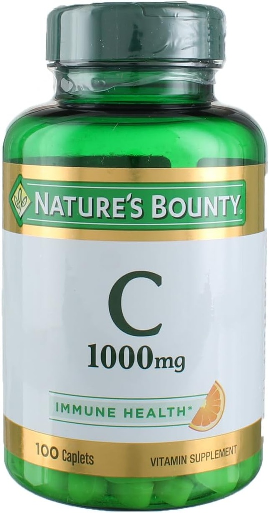 Bounty Vitamina C 1000 mg Immune Health Caplets 100 ea ( Pack de 6)