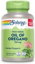 SOLARAY Petróleo de orégano Softgels 150 mg - Suplemento de aceite de orégano para Potente Wellness Soporte - Digestión suave - Base de aceite de oliva virgen extra - Vegan, garantía de 60 días - 120 Serviciones, 120 Softgels