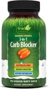 Irwin Naturals Maximum Strength 3-in-1 Carb Blocker - Neutralize Carbohydrates - 75 Softgels líquidos