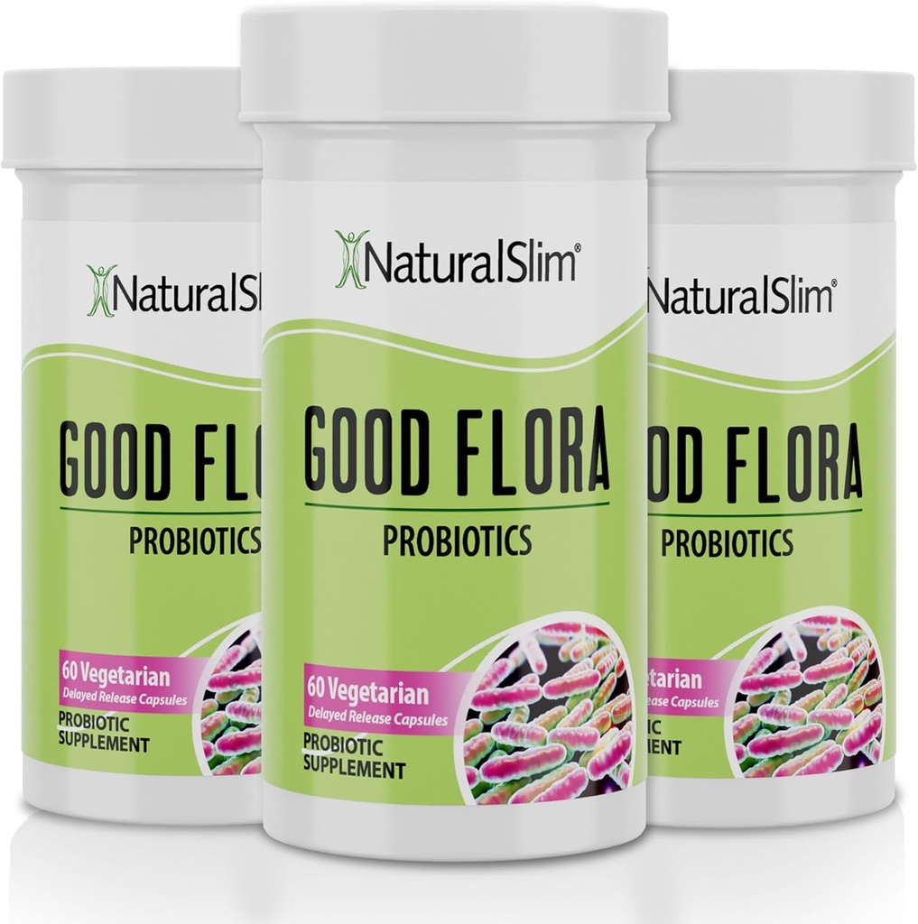 Probiotic Nutritional Supplements Gentle Formula Pro Biotics for Gut Health, Digestive Health, Immune Support, " De-Bloating for Women " Men, 7 Powerful Probiotic Strains, 60 Vegetarian Capsules 3 Pk