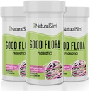 Probiotic Nutritional Supplements Gentle Formula Pro Biotics for Gut Health, Digestive Health, Immune Support, " De-Bloating for Women " Men, 7 Powerful Probiotic Strains, 60 Vegetarian Capsules 3 Pk