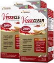 LABO Nutrición VesseCLEAR EX: Nattokinase NSK-SD+Elastin F para el vaso sanguíneo limpio y flexible. Las cápsulas de liberación más estudiadas y funcionales de Japón, resistentes a los ácidos y retrasados, 90 condes