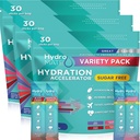 Empaquetadura de hidratación sin azúcar de electrolitos Variedad Pack HydroMATE 90 Sticks