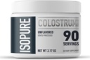 Isopure Bovine Colostrum Suplemento Polvo, Gently Procesado, 90 Servimientos