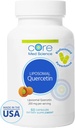 Core Med Science Liposomal Quercetin, 200mg (60 cápsulas) - Suplemento de Quercetina apoya la absorción de vitamina C y zinc - promueve el sistema inmunológico " Salud cardíaca, libre de gluten " sin lácteos