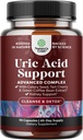 Extracto verde del grano de café para Uric Acid Cleanse " Detox - frijoles de café verde con Turmérica, cereza de tarta " semillas celeosas para adultos - Flush de ácido úrico diario para juntas Soporte " Limpiador del riñón - 90 Ct
