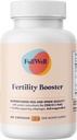 Fertilidad Booster para Hombres & Mujeres Silenciosos Concepción Apoyo para la Calidad del Huevo Saludable, Motilidad del Esperma y Fuerza ← Dietitian-Formulated ← Ashwagandha, CoQ10 & NAC, 3er Partido Tested, 30 Servings