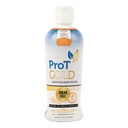 Líquido Collagen Protein Shot, 17g Clear Protein Nano-Hydrolyzed Grass Fed Collagen, 2g Arginine for Wound Support, Gluten Free, Sugar Free, 0g Carbs, Non GMO, Orange Creme, 30 fl oz Bottle