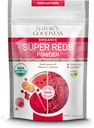 Bondad de la naturaleza Super Reds Polvo con Beet Root, Carrot, Pomegranate y sandía - Antioxidante Rich Superfood for Energy, Heart Health, y Detox – 16 Servings (8 oz)