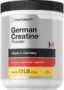 Horbäach German Creatine Powder 500g  Made in Germany with Creapure TEN Vegetarian, Non-GMO, and Gluten Free Dietary Supplement