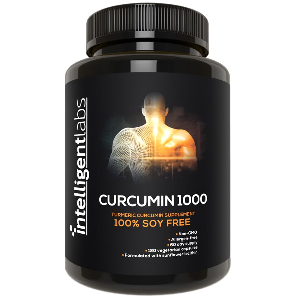 Intelligent Labs Curcumin 1000mg, 120 Capsules, 60-Day Supply