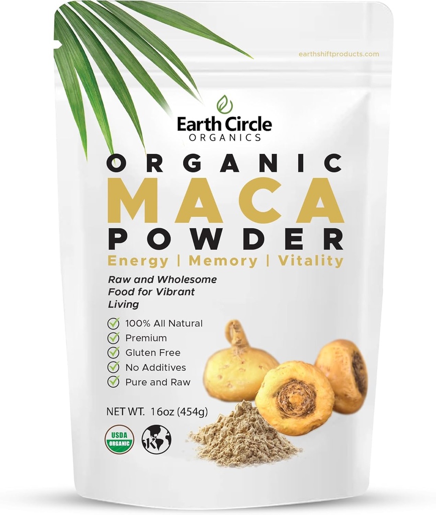 Piñón Amarillo Maca, Superalimentos Naturales, Ayuda con Energía, Peso y Fertilidad de la Mujer - Vegan - 1 Libra (Pack of 1)
