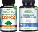 Glycinate de magnesio y vitamina D3K2
