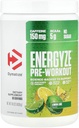 Dymatize Energyze Pre Workout Powder for Men and Women, Lemon Lime Flavor, 150mg Caffeine, 5g BCAAs, Performance Blend of L-Theanine, L-Tyrosine, L-Citrulline, No Sugar, 30 Servings