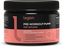 LEGION Bomba Pre Workout - Suplemento Arginina Boosts Producción de óxido nítrico - Booster de óxido nítrico ayuda a aumentar la fuerza y la resistencia, promueve la eficiencia muscular mejorada (Desarmado, 30 servicios)