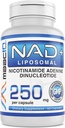 MAAC10 Liposomal NAD Suplemento 500mg Servir (2x250mg Capsules) Actual Nicotinamide Adenine Dinucleotide