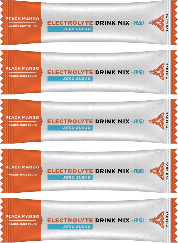 [BRSW2CQKOUBW22QZ] Zero Sugar, Keto Electrolyte Powder, Hydration Packets, Made in USA (Peach Mango, 25 Conde)