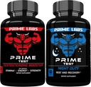 Prime Labs Testosterone Booster + Night Duty Sleep Suplemento