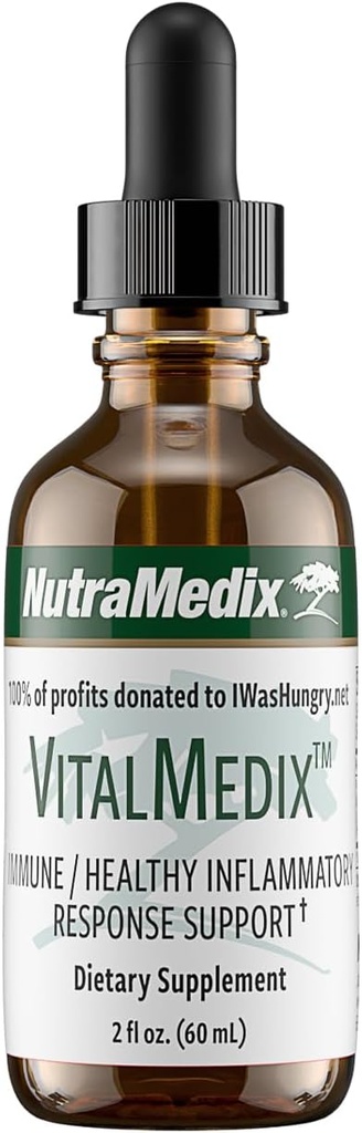 NutraMedix VitalMedix - Extracto de la planta de Claw & Moringa de Cat - Suplemento diario de energía para la salud inmune " Vitalidad general - Rico en vitaminas " minerales (2oz)