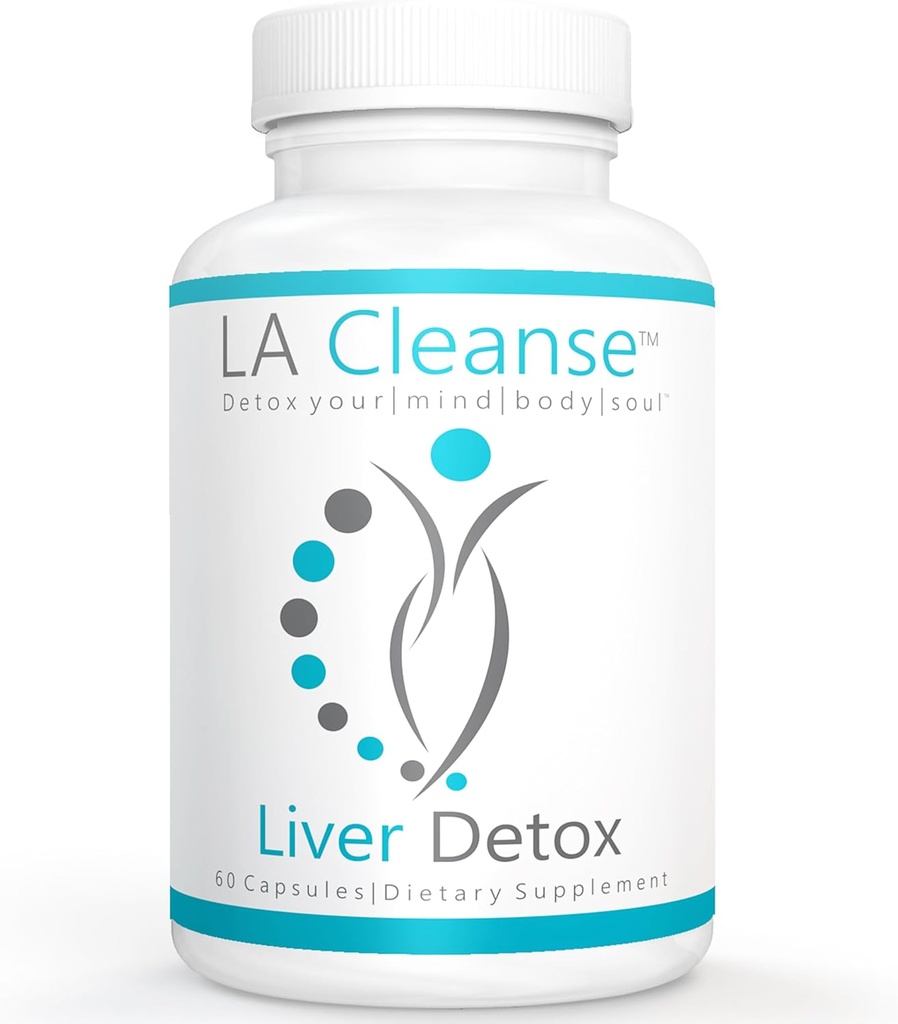 Suplementos del hígado de desintoxicación - 60 cápsulas - 300 mg Leaf de espina espinacas Solarplast Extracto Hoja de Artichoke, Semillas de leche para la limpieza del hígado Detox " Reparación y disgestión de sofocos
