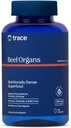 Trace Minerals Órganos de carne - Beef Organ Supplement for Daily Wellness - Immune System, Heart, Energy, Hair, Skin & Bone Health - Natural Superfood - Keto & Paleo-Friendly - 180 Count (30 Servings)