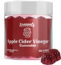 Droppels Apple Cider Vinegar Gummies 1000mg with Beet Root & Pomegranate ¦ Non-GMO, Vegan-Friendly, Gluten Free ← Soporta Digestión, Metabolismo, Energía & Salud Inmunitaria ← Raspberry Flavor