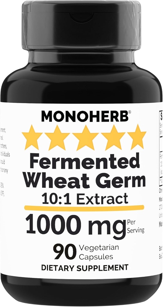 Germ de trigo fermentado Extracto 1000 mg - 90 cápsulas vegetarianas - Spermidina