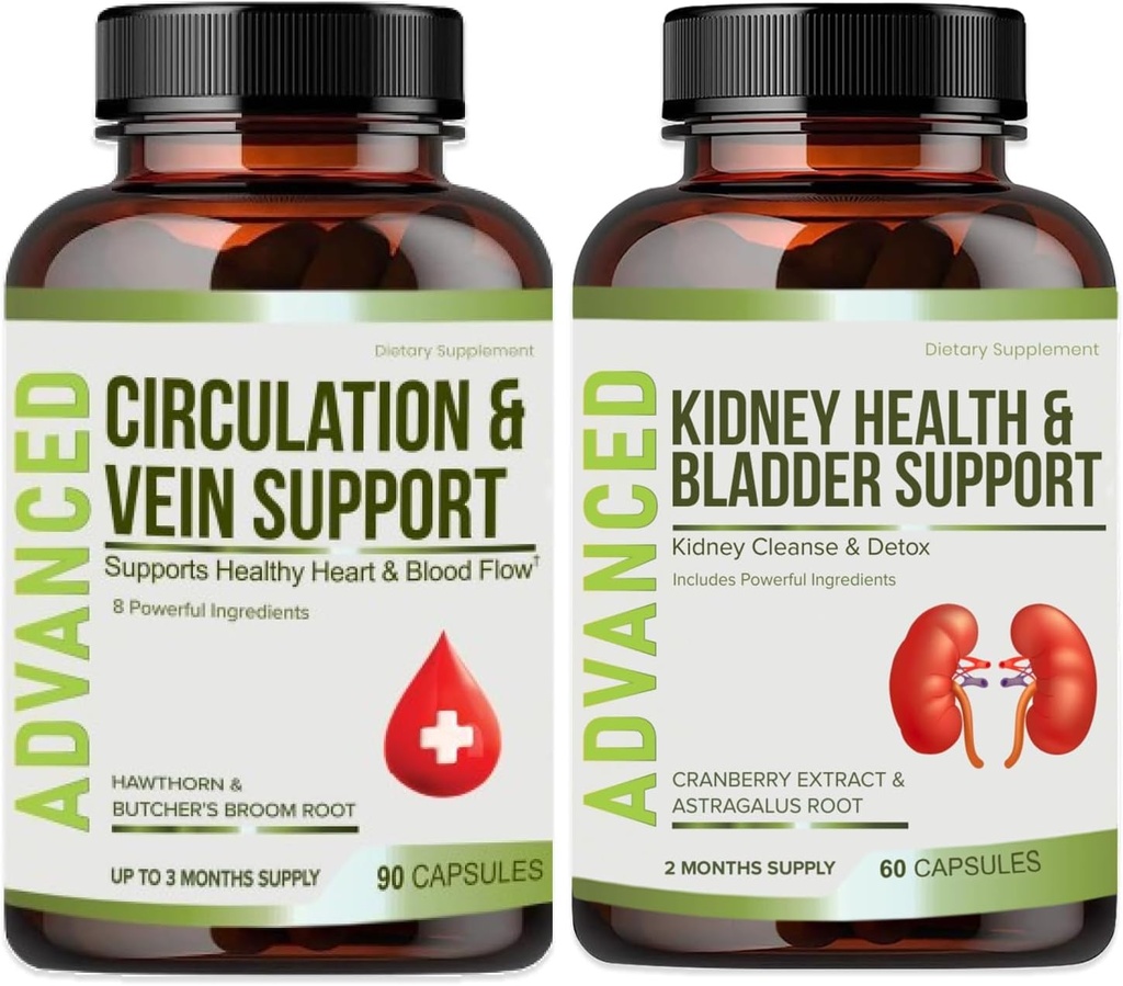 NutraPro Kidney Limpiar Detox & Reparación y Vejiga Apoyo para el Riñón Suplemento para la Restauración del Riñón con Chanca Piedra