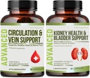NutraPro Kidney Limpiar Detox & Reparación y Vejiga Apoyo para el Riñón Suplemento para la Restauración del Riñón con Chanca Piedra