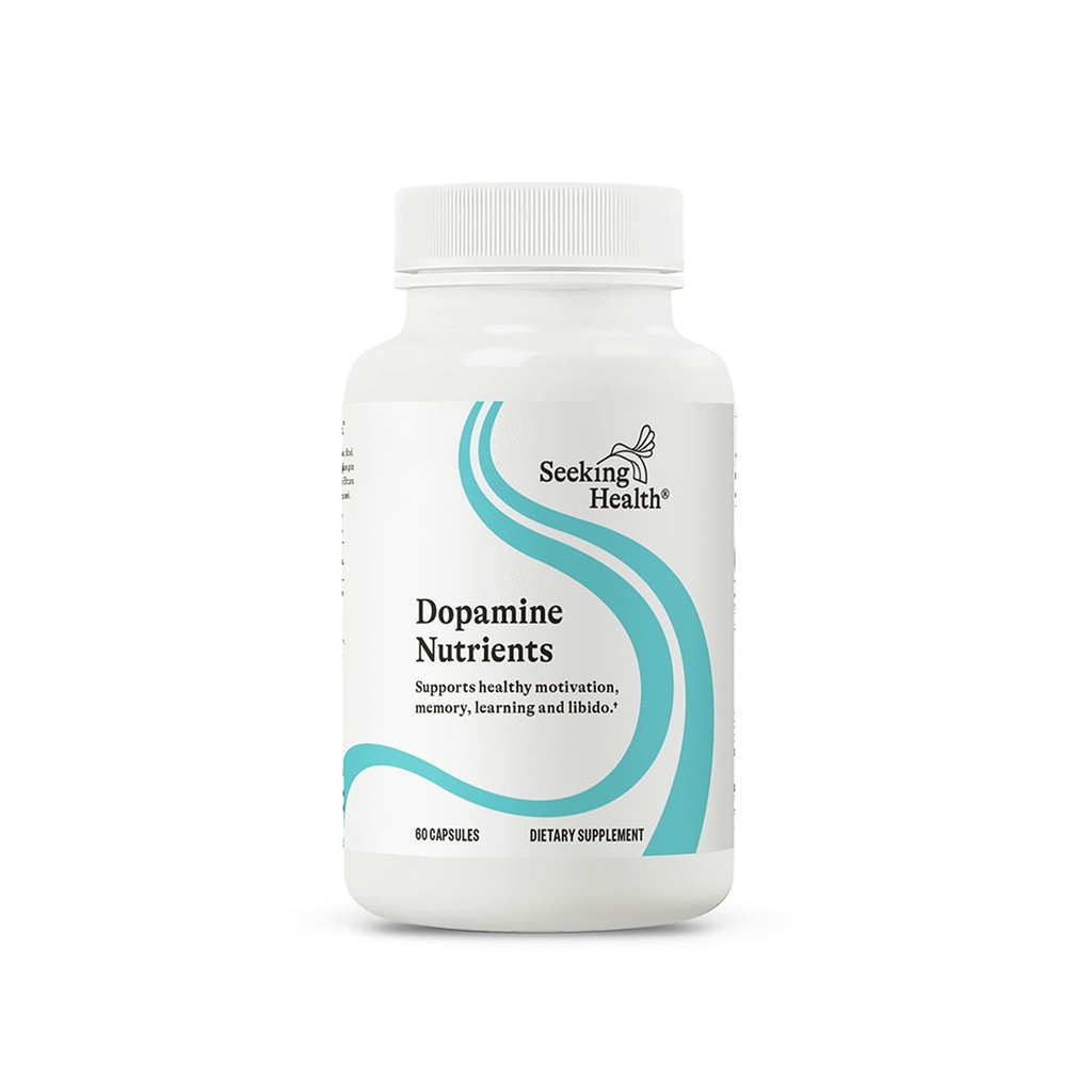 Buscando Nutrientes de Dopamina de Salud, Apoyo Energético, Apoyo Antioxidante, Vegetariano (60 cápsulas)